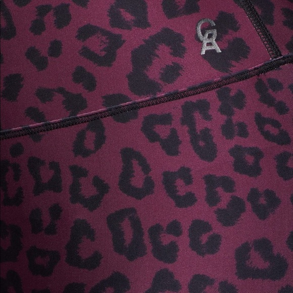 NWT Good American Cinched Waist Legging Leopard - Picture 6 of 8